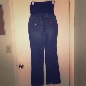 Maternity Stretch Flared Jeans XL